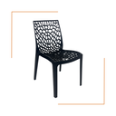 Ver imagem 5 de Cadeira de Jantar Oficial Gruvyer Preto - Preto - 4