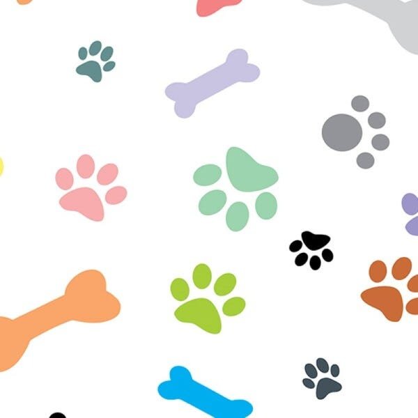 Papel de Parede Adesivo Animal Pegadas - 001 - 2