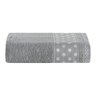 Kit 4 Toalhas de Banho 100% Algodão 1,50m X 75cm Alta Absorção Bordada Premium:cinza - 2