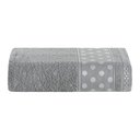 Ver imagem 2 de Kit 4 Toalhas de Banho 100% Algodão 1,50m X 75cm Alta Absorção Bordada Premium:cinza