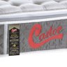 Colchão Solteiro Castor Pocket Light Stress Double Face Cinza e Branco 34x88x188 - 5