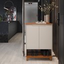 Ver imagem 7 de Sapateira Hall Flow: Off White/freijo