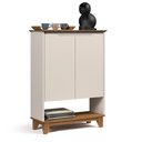 Ver imagem 3 de Sapateira Hall Flow: Off White/freijo