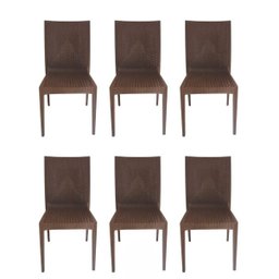 Kit com 6 Cadeiras Rattan Jantar Varanda Sacada Empilhavel - 1