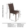 Kit com 6 Cadeiras Rattan Jantar Varanda Sacada Empilhavel - 7