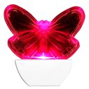 Ver imagem 1 de Abajour Luz Noturna Led Borboleta 220 Volts - 8859 - Brasfort Abajour Luz Noturna Led Borboleta 220v