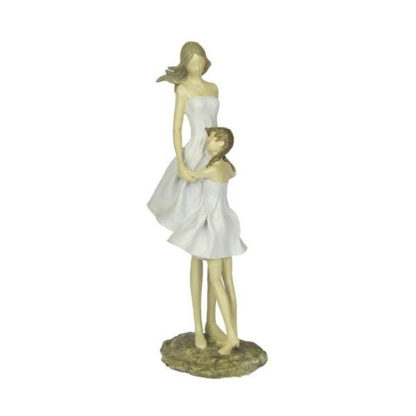 Escultura Decorativa Filha Abraçando Mãe - 1