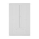 Ver imagem 4 de Guarda-roupa Infantil 122cm 4 Portas e 2 Gavetas Encanto Multimóveis Mp4448 Branco Branco
