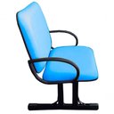 Ver imagem 3 de Cadeira Para Escritório Até 250kg Azul
