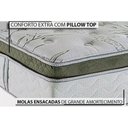 Ver imagem 6 de Colchão Solteirão Espuma Viscoelástico Visco Molas Ensacadas Masterpocket Imperatore Eco Bamboo