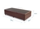 Ver imagem 3 de Cama Box Baú Solteiro 88 - Bello Box Tecido Sintético Marrom