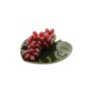 Ver imagem 4 de Prato Decorativo de Ceramica Costela de Adao Leaf Verde 4330 Lyor