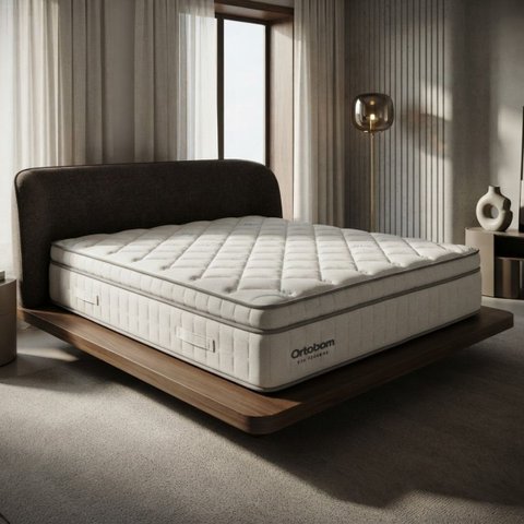 Colchão Ortobom New Freedom Molas Ensacadas King 193x203cm