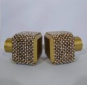 Ver imagem 1 de Par Ponteira Cubo Infinity 28mm Fendi Bella Arte