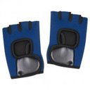 Ver imagem 3 de Luva Esportiva Fitness Azul Marinho E Cinza Tamanho G - Mor - Cinza - M