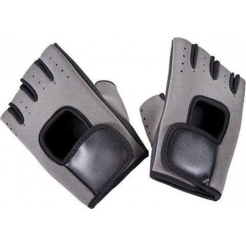 Luva Esportiva Fitness Azul Marinho E Cinza Tamanho G - Mor - Cinza - M