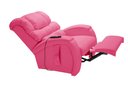 Ver imagem 3 de Cadeira Poltrona Reclinável Imperial Massageadora Motorizada Corano Lift Pink Império Estofados