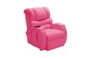 Ver imagem 1 de Cadeira Poltrona Reclinável Imperial Massageadora Motorizada Corano Lift Pink Império Estofados
