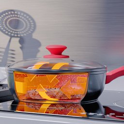 Panela Philco PPH240APR Redstone com Tampa de Vidro 2,7L - - 5