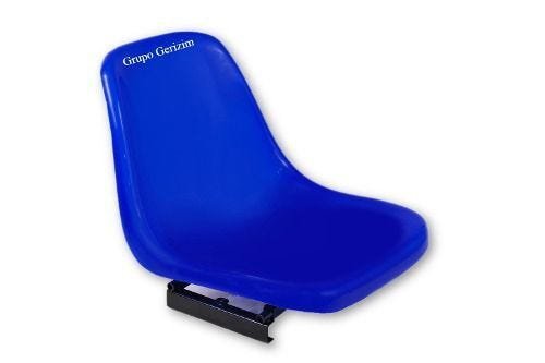 Cadeira Giratória Náutico Barco Reforçada - Azul - 1