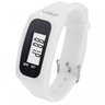 Relógio Esportivo Pedometro Contador de Passos e Calorias - Branco - 1