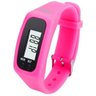Relógio Esportivo Pedometro Contador de Passos e Calorias - Rosa - 1