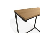 Ver imagem 5 de Mesa Lateral P/ Sala Industrial Li025 de Apoio Notebook Canela/branco - Kappesberg