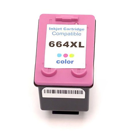 Cartucho de Tinta Colorido Compatível 664xl 664 para Hp 1115 2136 3636 3836 4536 3776 4676 12ml