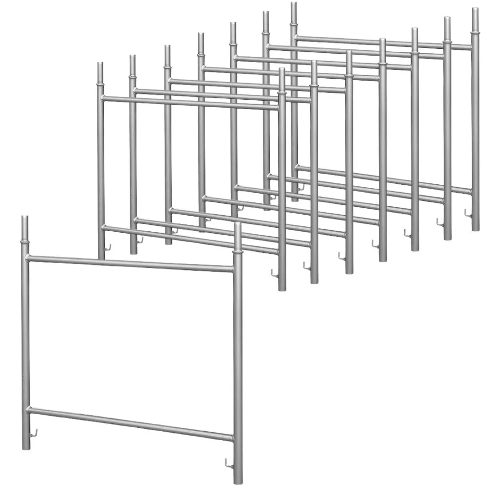 Andaime de Aço Carbono 100x100 Cm Ideal para Obras e Manutenção - 2