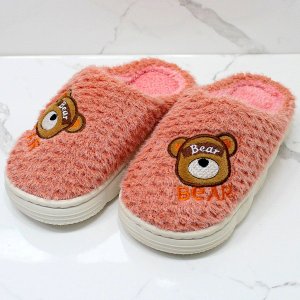Pantufas Infantil Sapatos Chinelos de Inverno Urso Ursinho