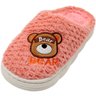 Pantufas Infantil Sapatos Chinelos de Inverno Urso Ursinho - 3