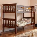 Ver imagem 2 de Cama Beliche com Escada Fixa em Madeira Piratini