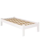 Ver imagem 3 de Cama Turca Solteiro em Madeira Maciça Cor Branco