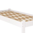 Ver imagem 2 de Cama Turca Solteiro em Madeira Maciça Cor Branco
