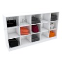 Ver imagem 5 de ARMÁRIO COLMÉIA 15 NICHOS VERTICAL M124.2021.B (LOJA, RODAPÉ) MUNDI MOVEIS