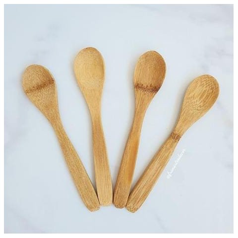 Kit Colher Café Bambu 4Pçs Yoi