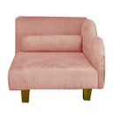 Ver imagem 2 de Caminha Pet Luxo Divâ Tecido Veludo Divini Decor:rose Claro