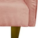 Ver imagem 4 de Caminha Pet Luxo Divâ Tecido Veludo Divini Decor:rose Claro