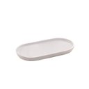 Ver imagem 4 de Conjunto 3 Pçs para Banheiro de Ceramica Paris Branco e Dourado Lyor