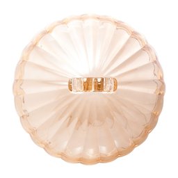 Queijeira de Cristal Ecológico Imperial Âmbar 20,5cm 4983 Lyor - 4