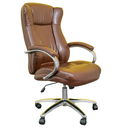 Ver imagem 1 de Cadeira Presidente Estofada Boss Marrom B.hoff Mobile