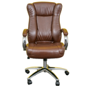 Ver imagem 2 de Cadeira Presidente Estofada Boss Marrom B.hoff Mobile