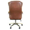 Ver imagem 4 de Cadeira Presidente Estofada Boss Marrom B.hoff Mobile