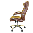 Ver imagem 3 de Cadeira Presidente Estofada Boss Marrom B.hoff Mobile