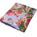 Ver imagem 1 de Manta Casal Microfibra Colors Estampada 180x200cm Azul/arabesco