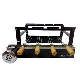 Churrasqueira Elétrica Giratória 4 Espetos 127V - 1