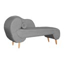 Ver imagem 2 de Kit 02 Divãs Melissa Lado Direito e Esquerdo Linho Cores - DS Estofados - Cinza