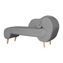 Ver imagem 3 de Kit 02 Divãs Melissa Lado Direito e Esquerdo Linho Cores - DS Estofados - Cinza