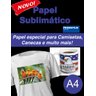 Tinta Sublimática Croma + 100 Papel Sublimático A4 + 10 Obm - 3