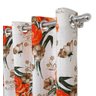 Cortina 3,00m x 2,15m Texturatto - Estampada Floral Laranja - 2